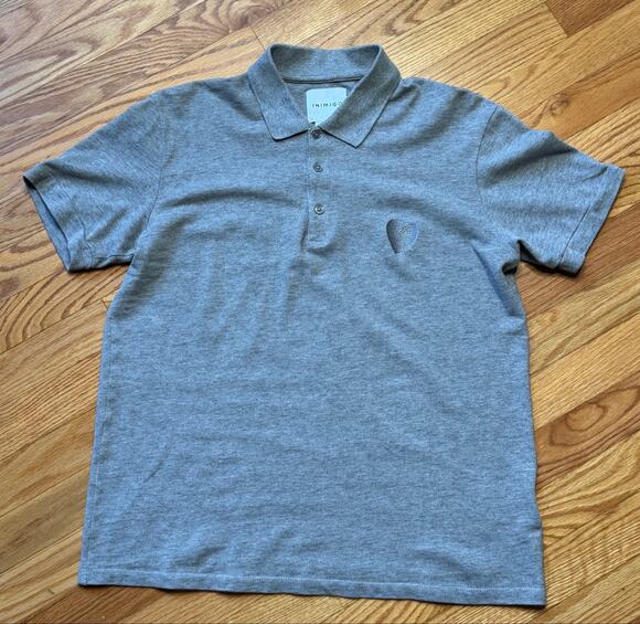 Iminigo Other - Inimigo Men’s Polo | Embroidered Heart | Organic Cotton
NWOT